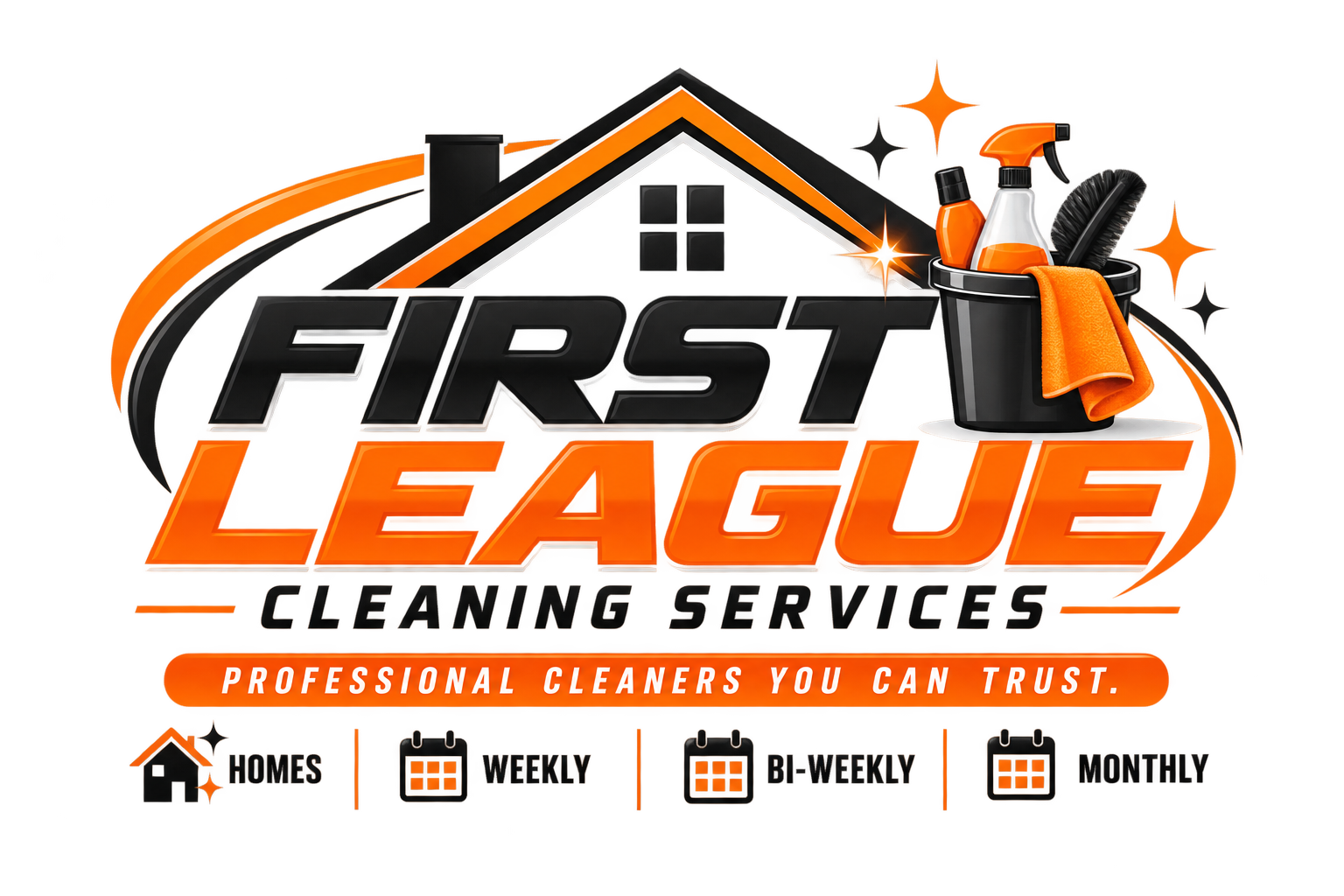 First League Cleaning Services logo